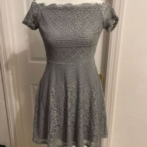 M Rewind Off-The-Shoulder Dress